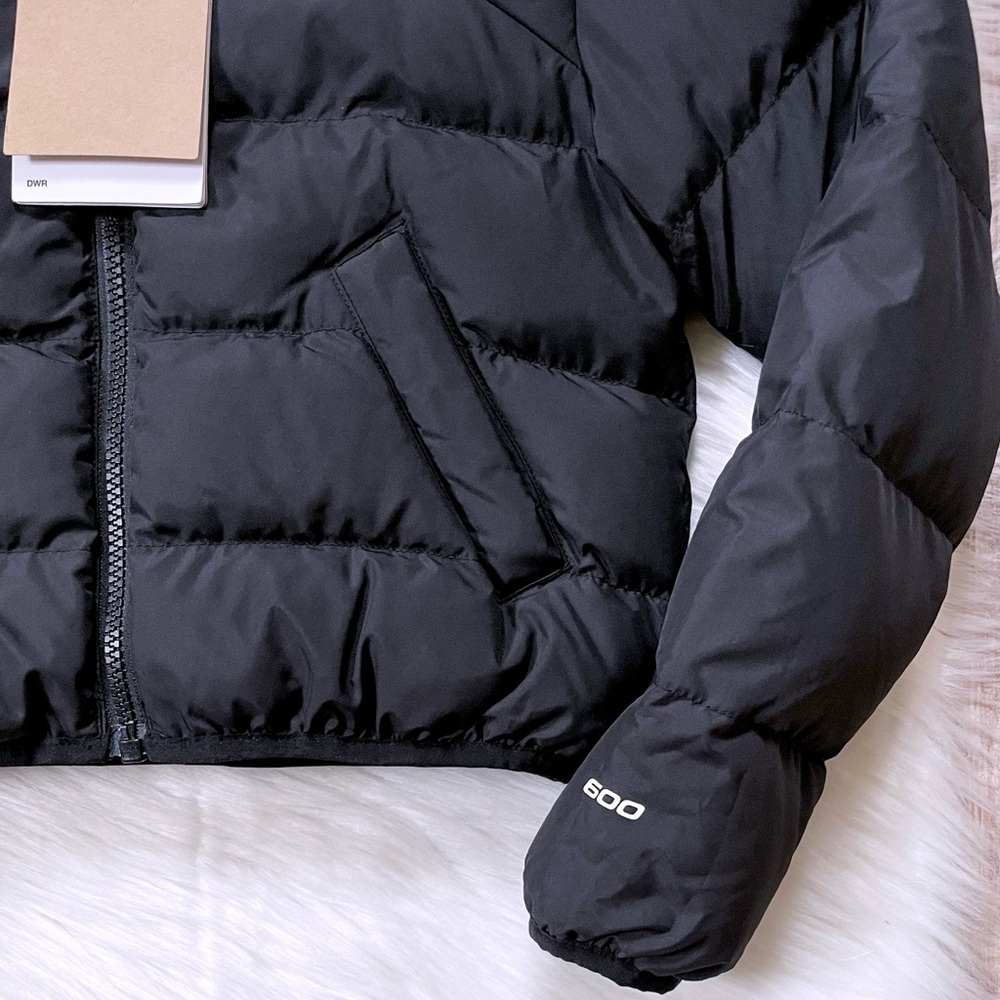 The North Face Girls’ Baltic Reversible Down Black Puffer Jacket - Picture 4 of 15